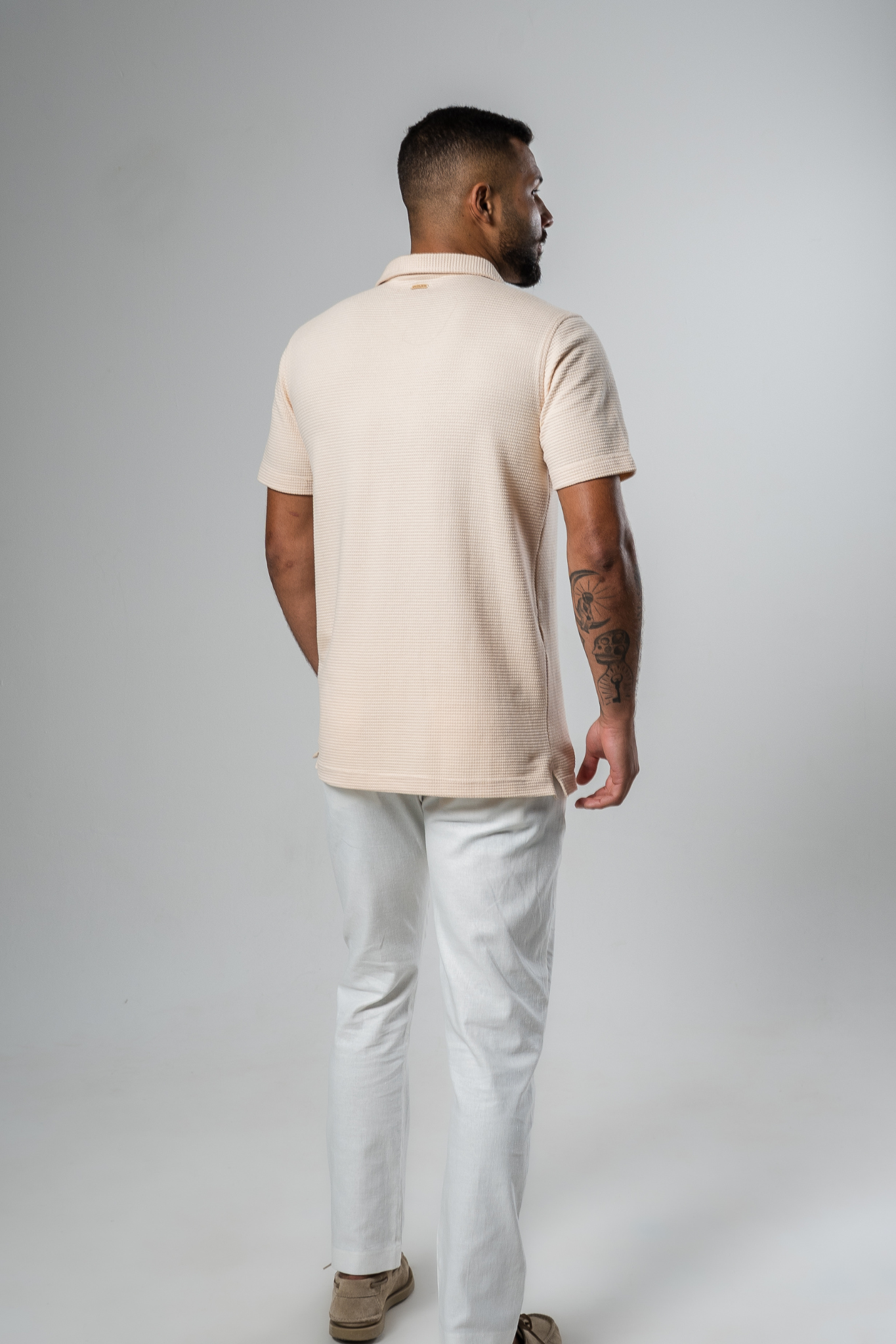Valencia Waffle Knit Polo