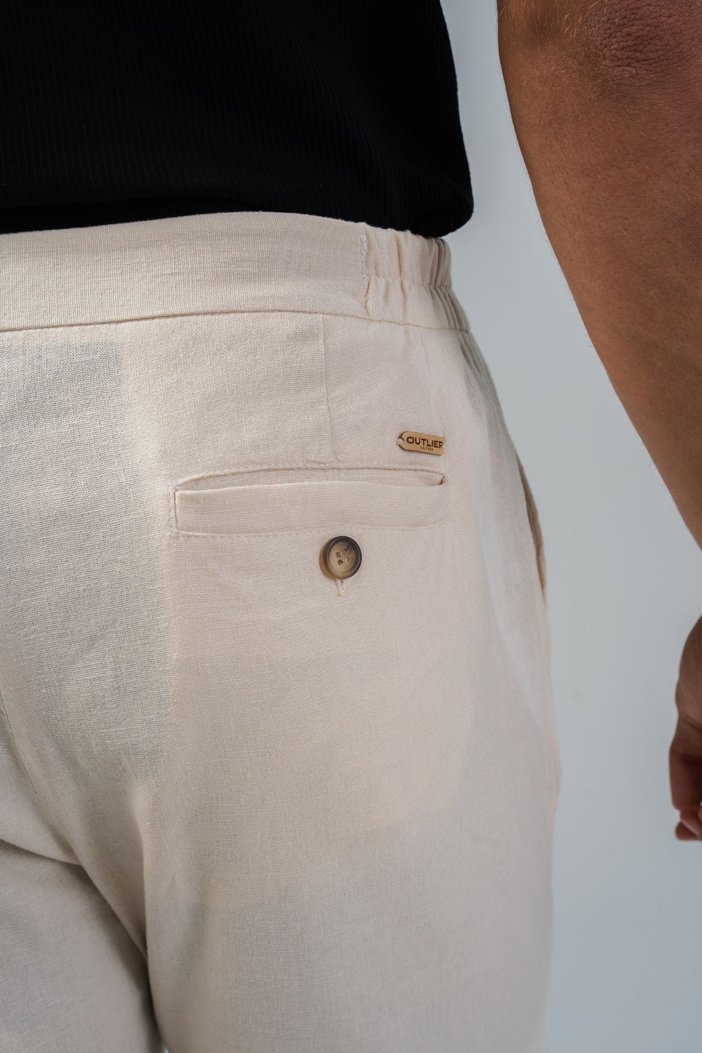 Calça Portofino Linen Pants - Quaker