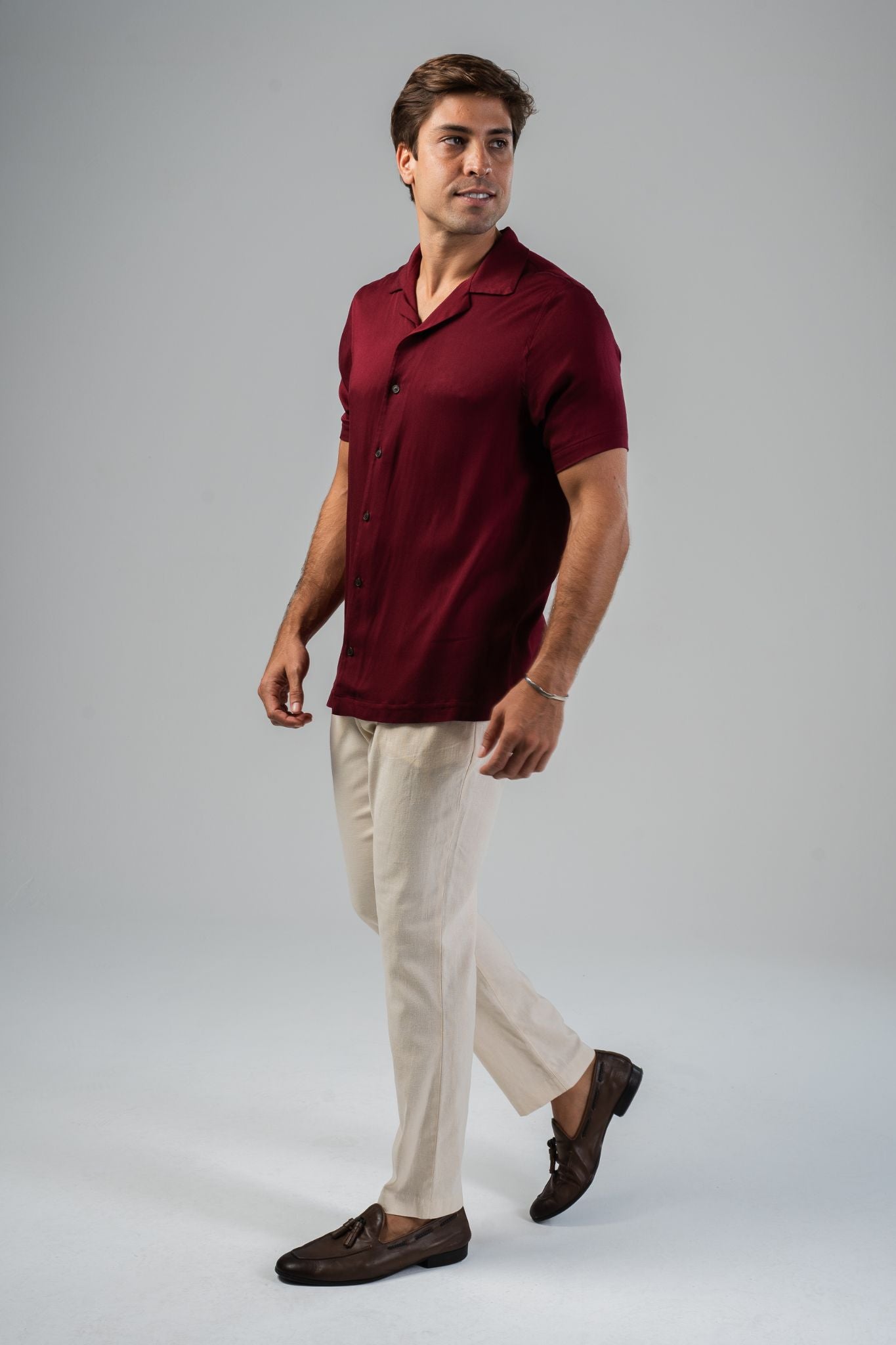 Calça Portofino Linen Pants - Quaker