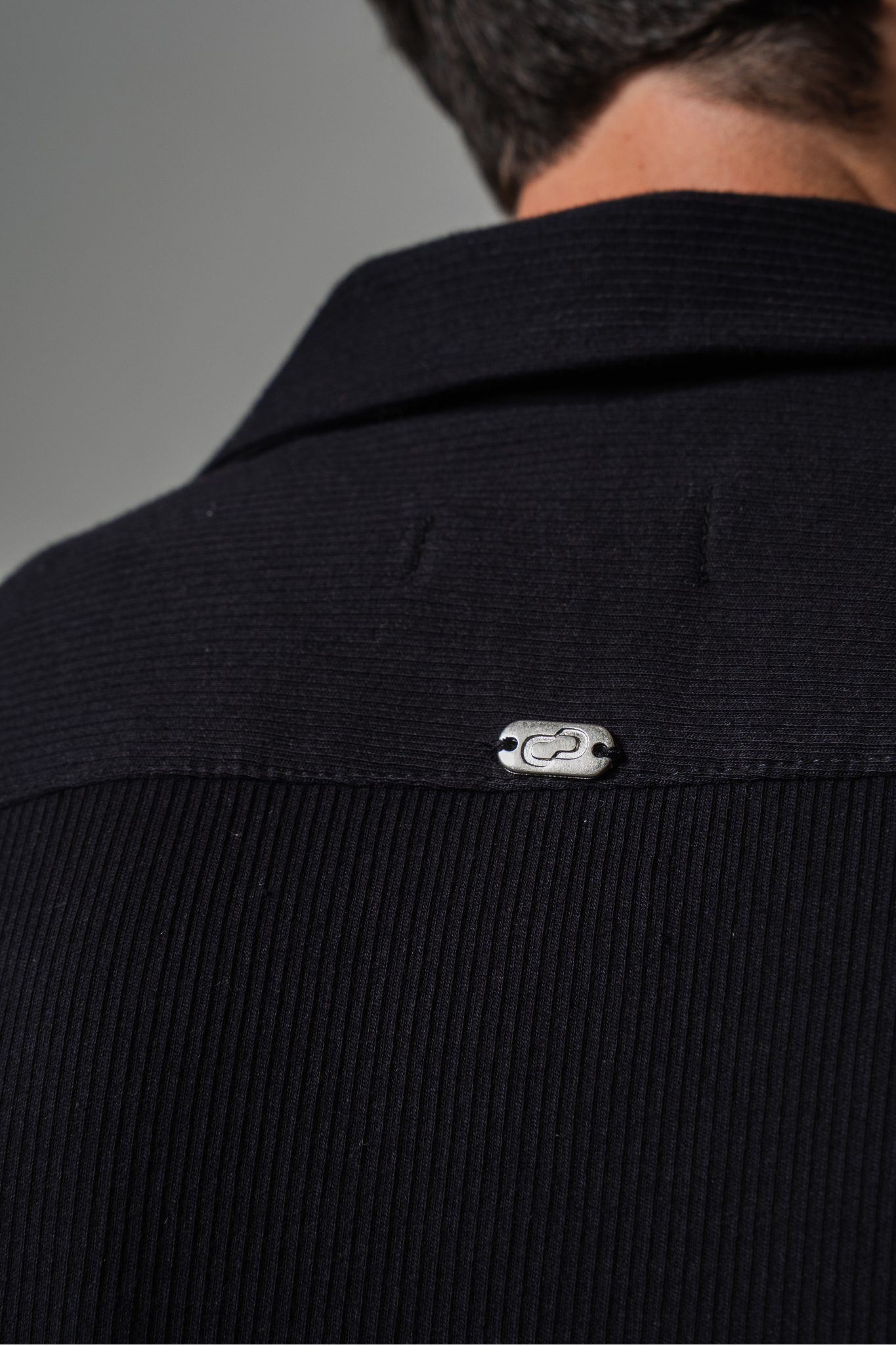 Lisbon Camp Collar Shirt - Black
