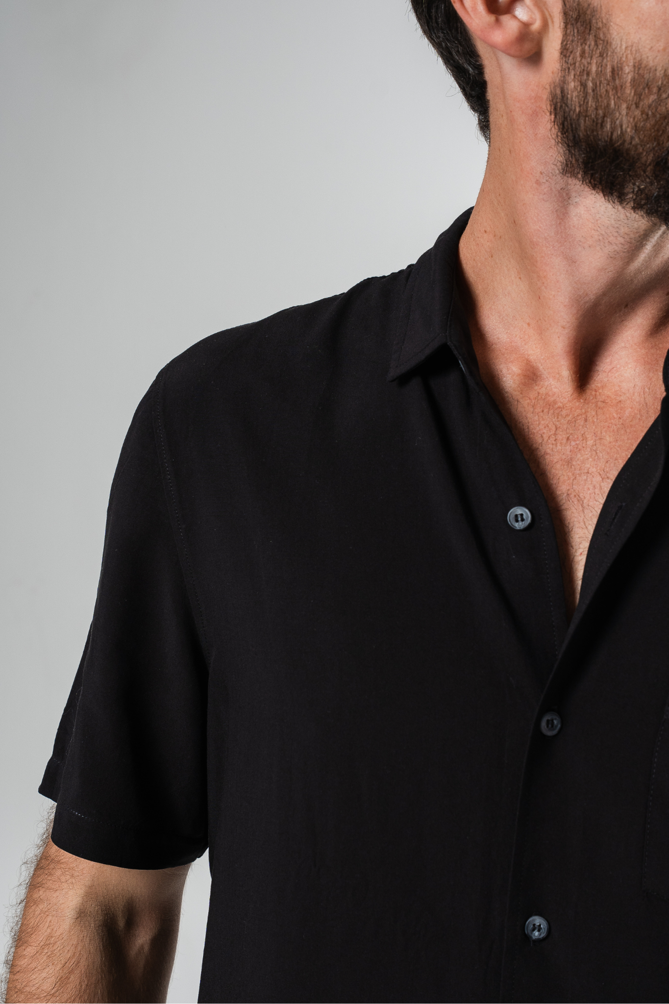 Lyocell Breeze Shirt - Black