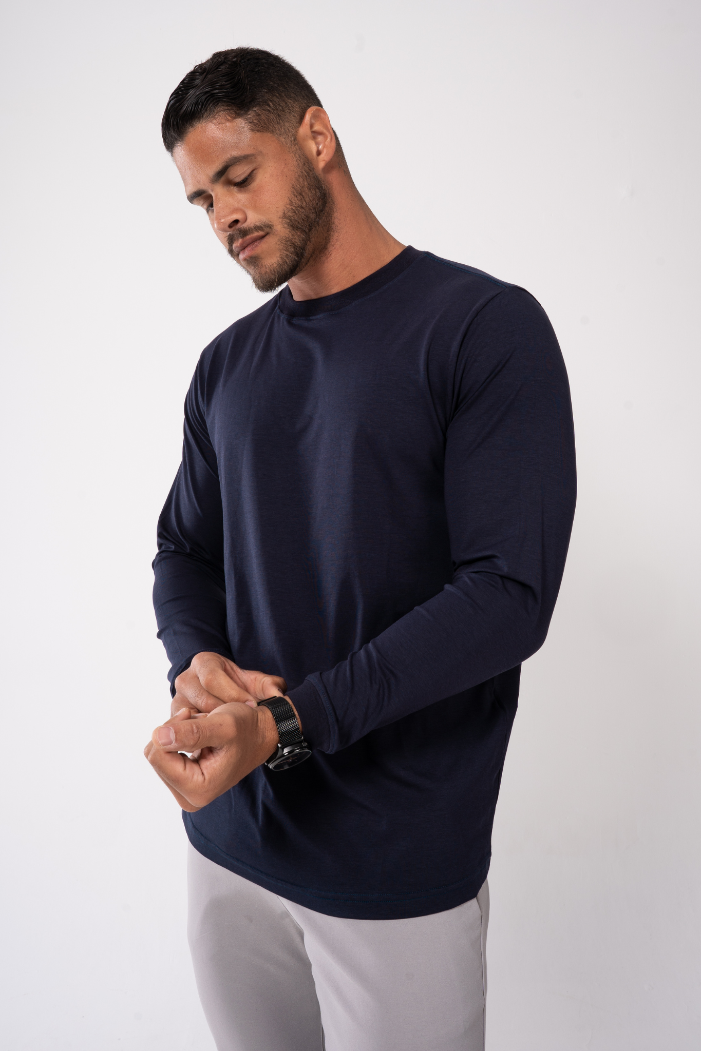 T-Shirt Lyocell Long Sleeve - Performance Tech