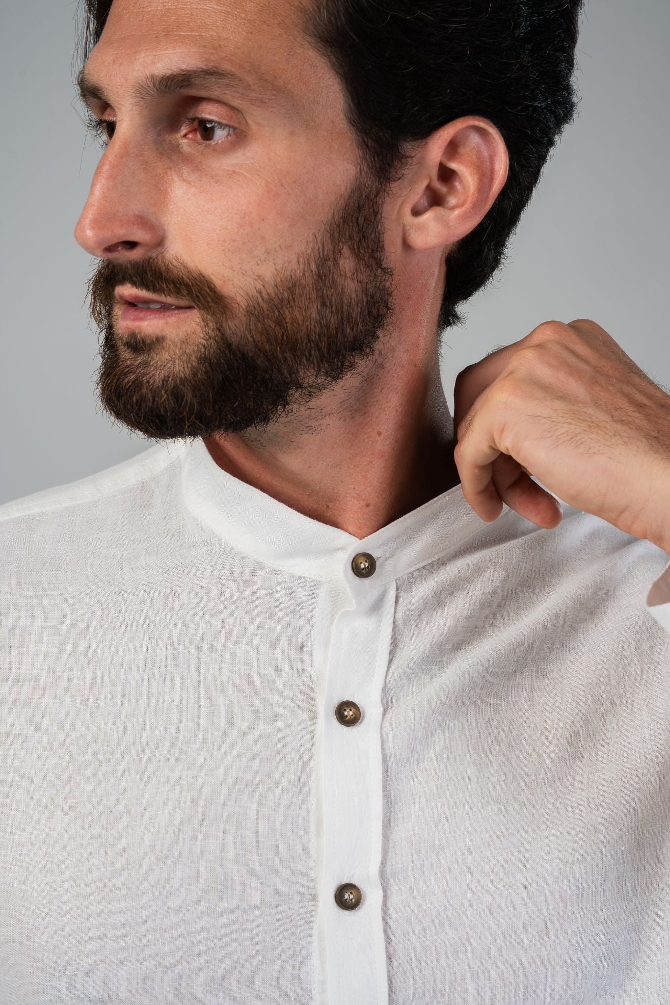 Dolce Vita Linen Shirt - Off-White