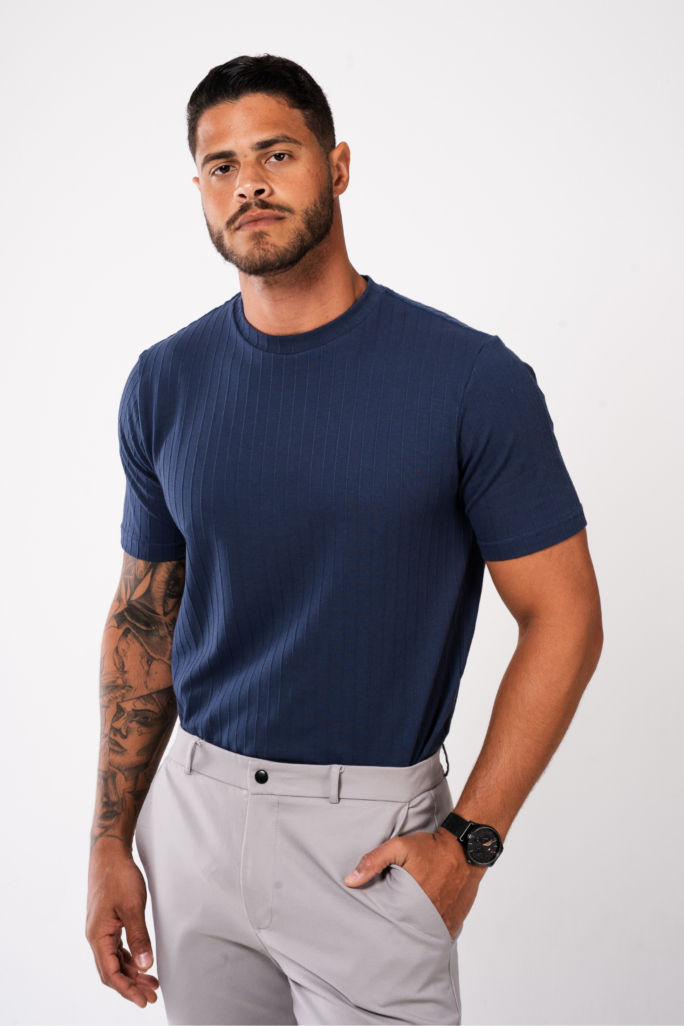 T-shirt Massimo - New Navy