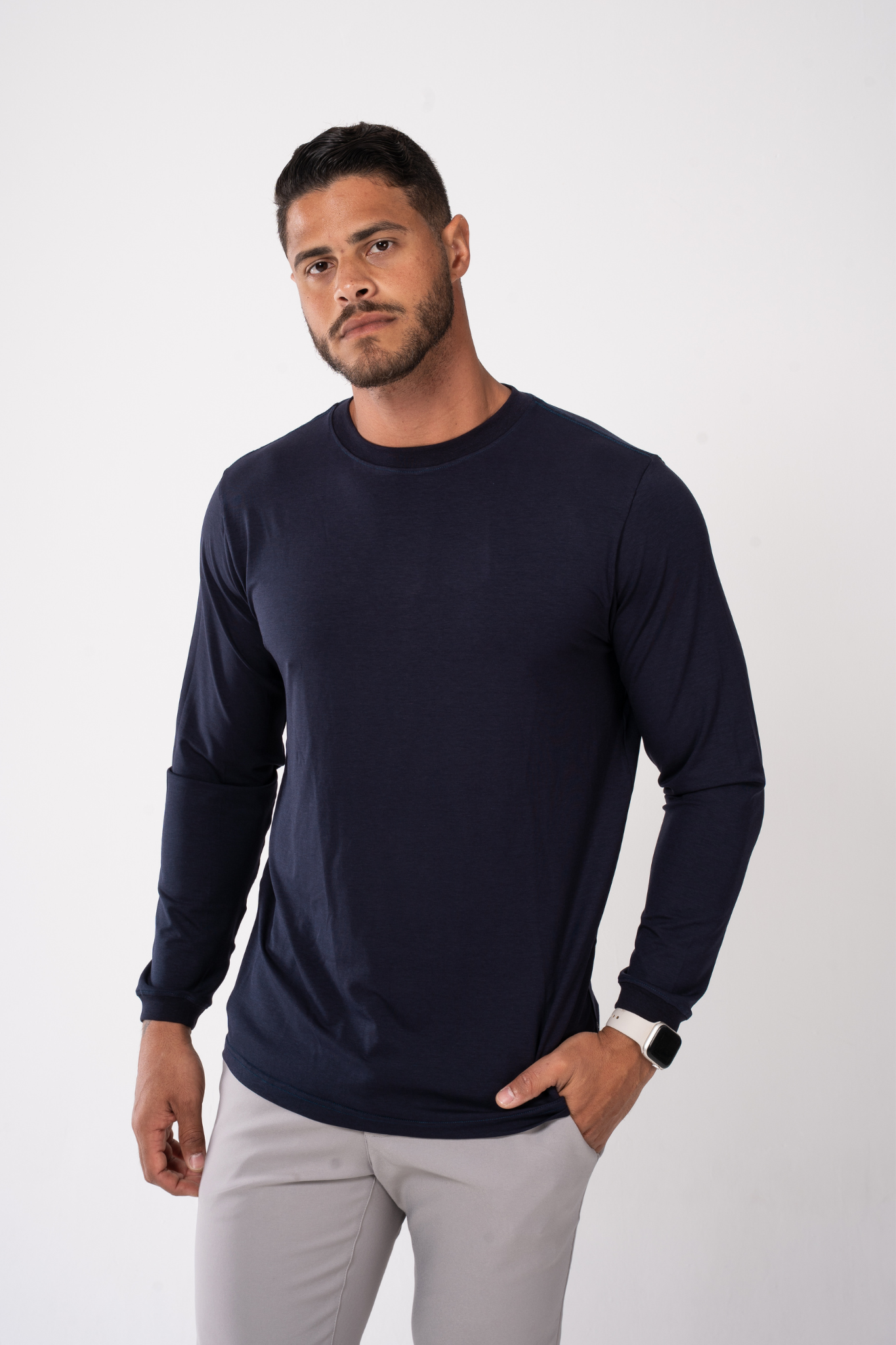 T-Shirt Lyocell Long Sleeve - Performance Tech