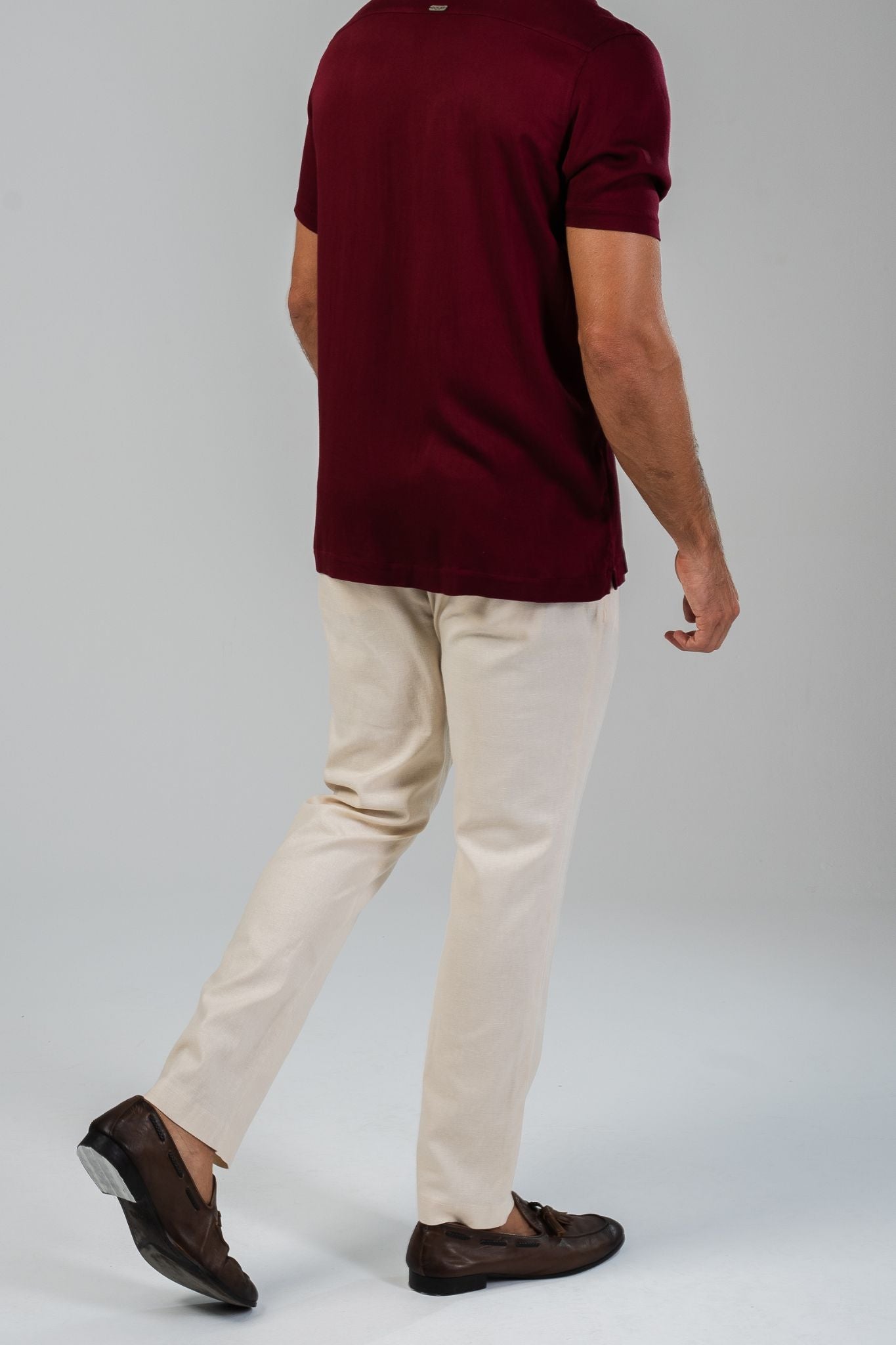 Calça Portofino Linen Pants - Quaker
