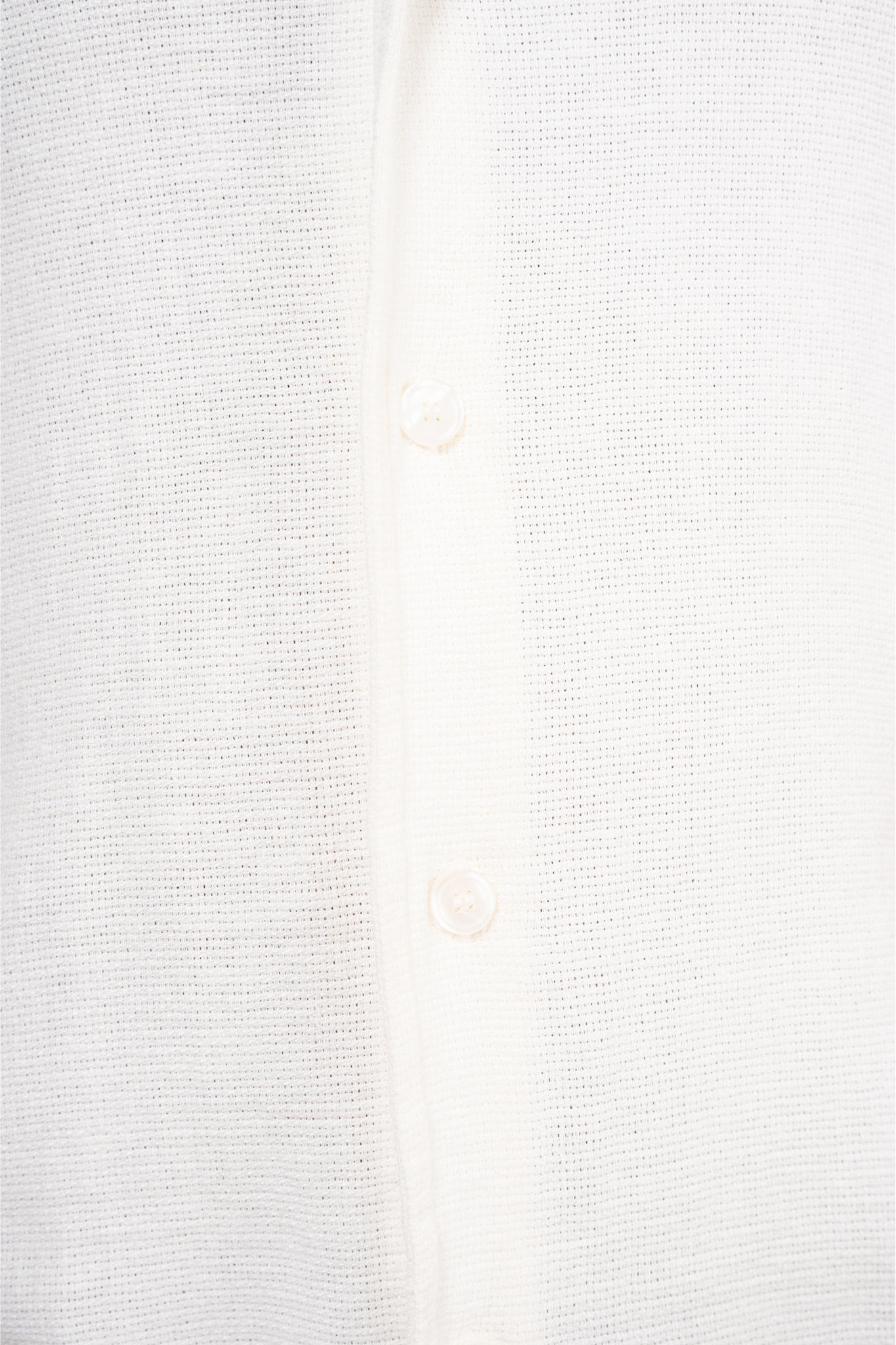 Riviera Linen Rustic Shirt - Off-White