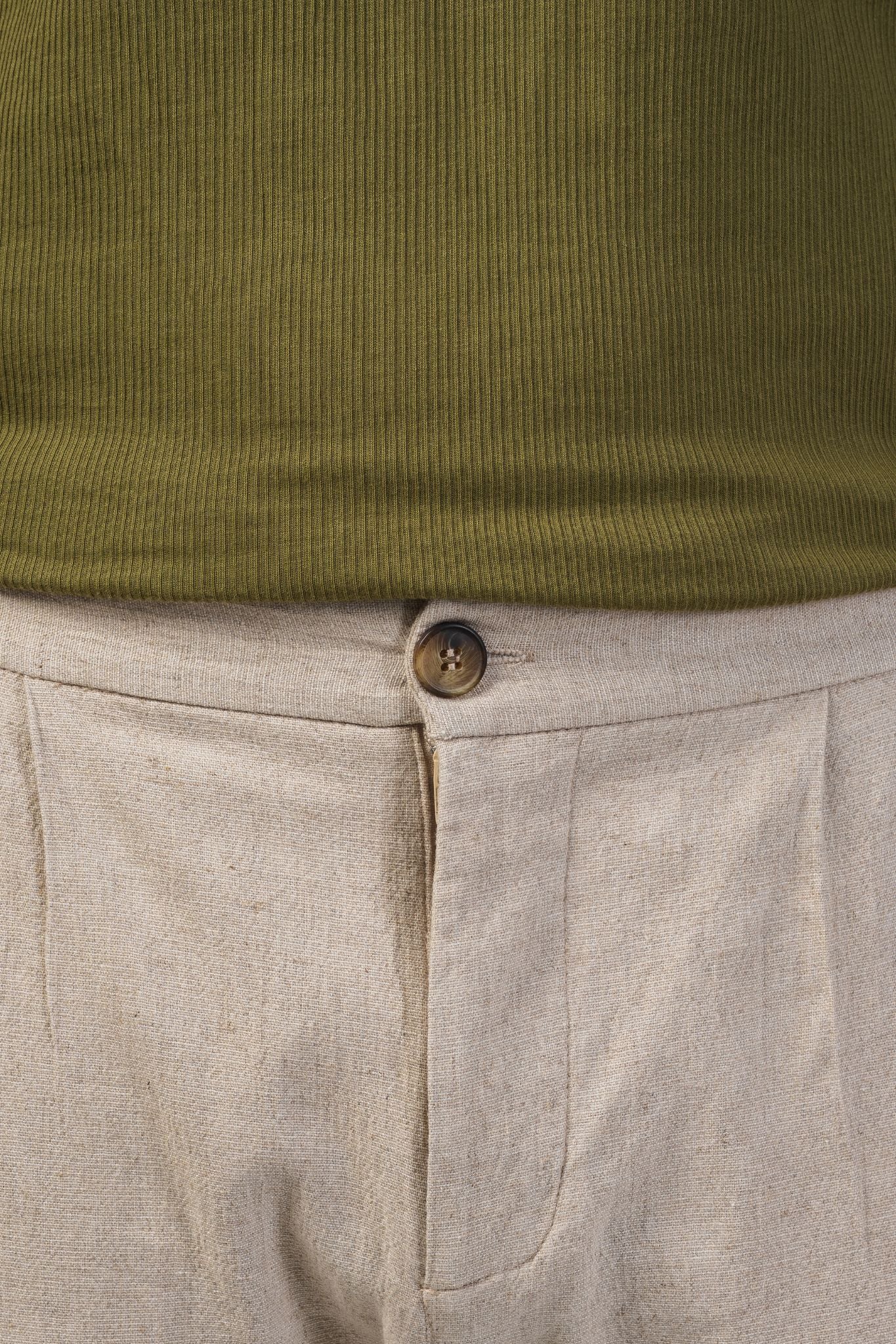 Calça Portofino Linen Pants - Linho Natural