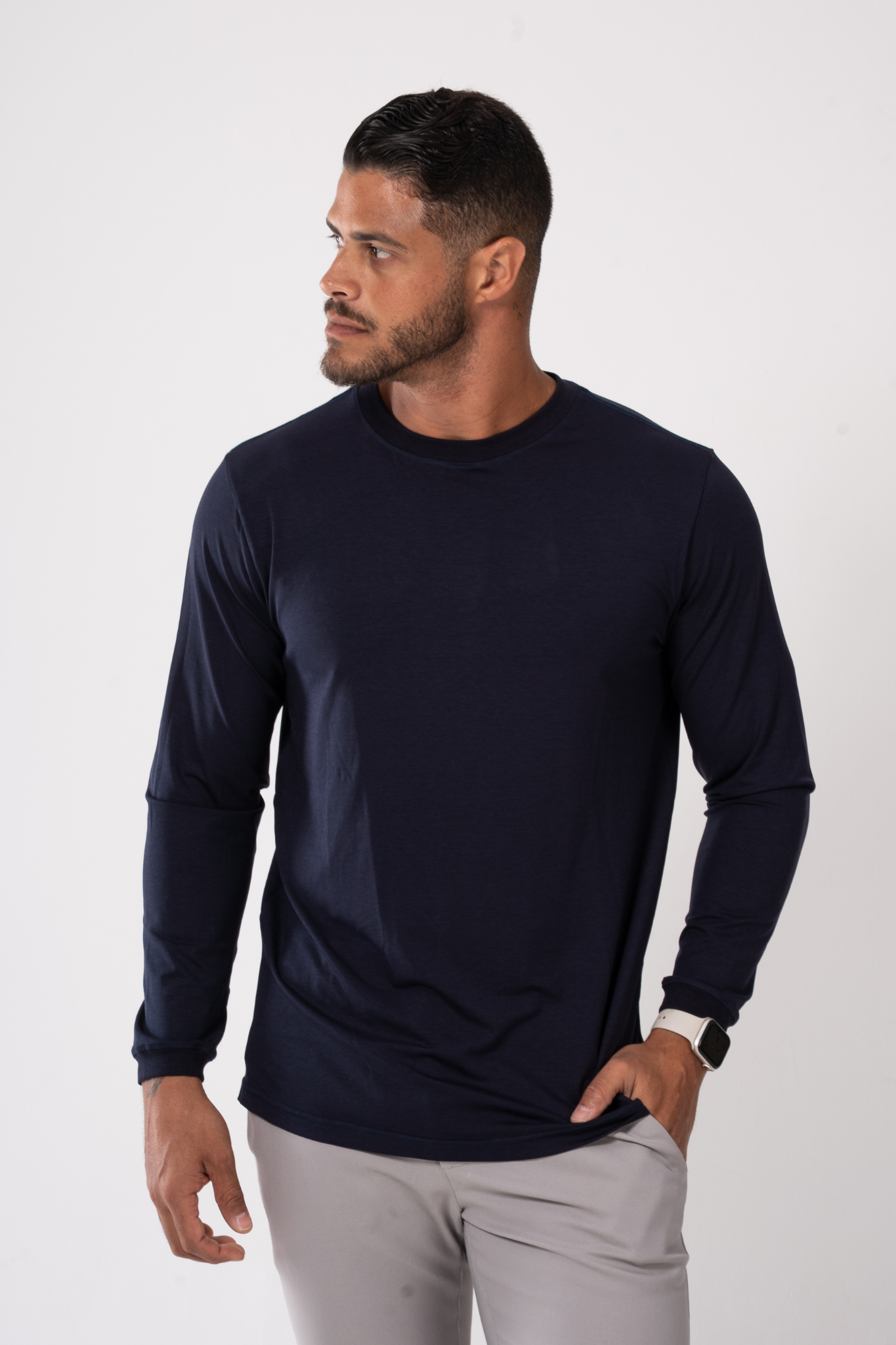 T-Shirt Lyocell Long Sleeve - Performance Tech