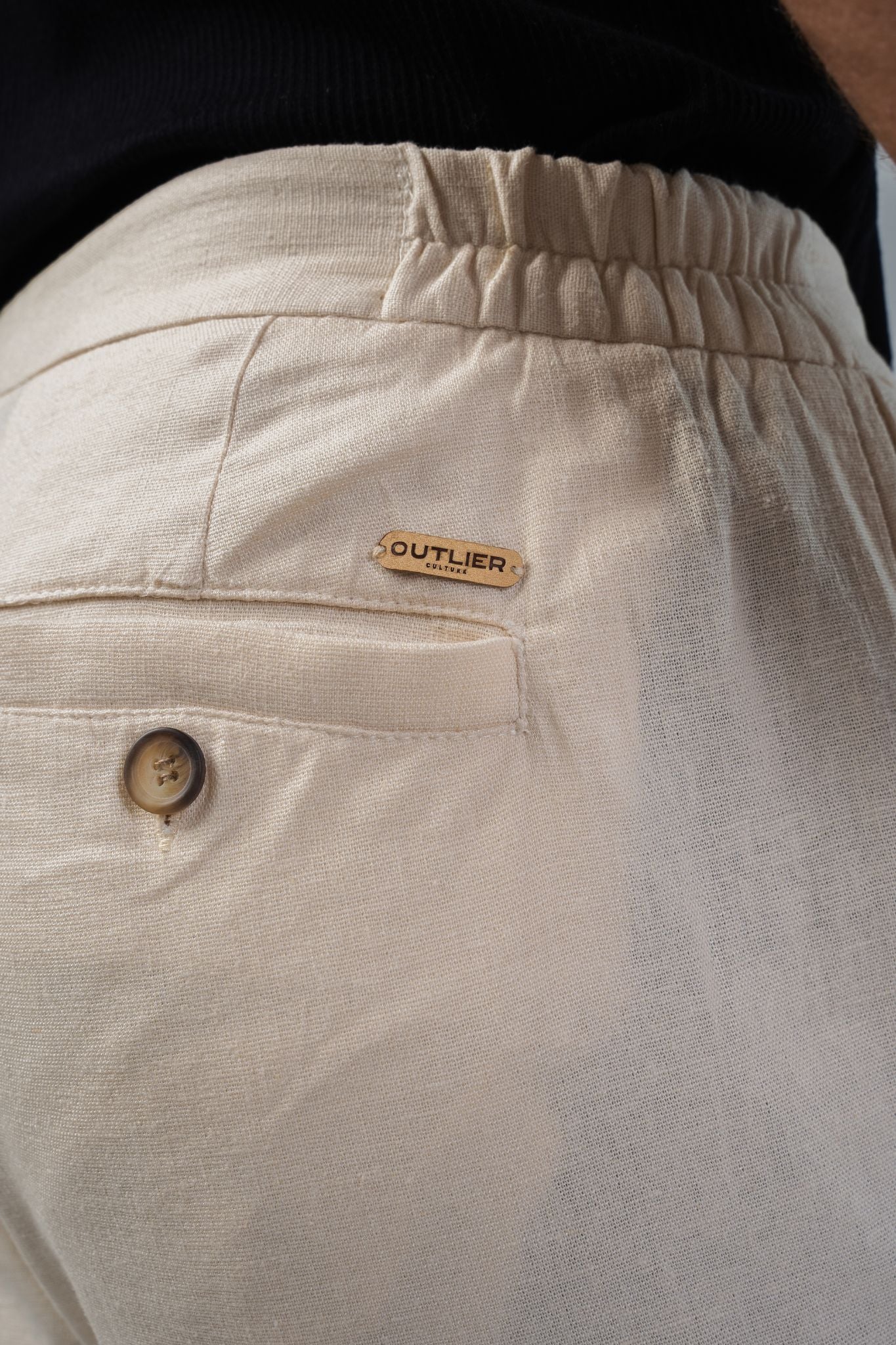 Calça Portofino Linen Pants - Quaker