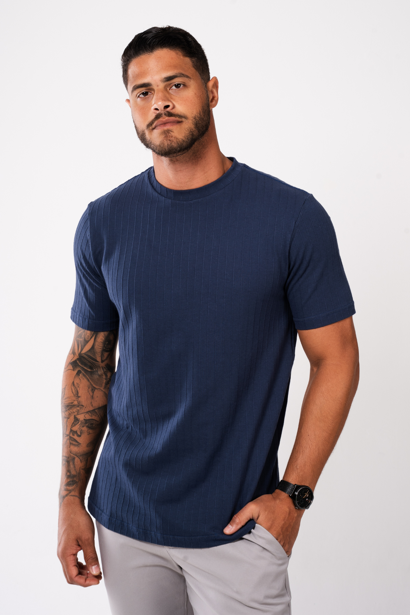 T-shirt Massimo - New Navy